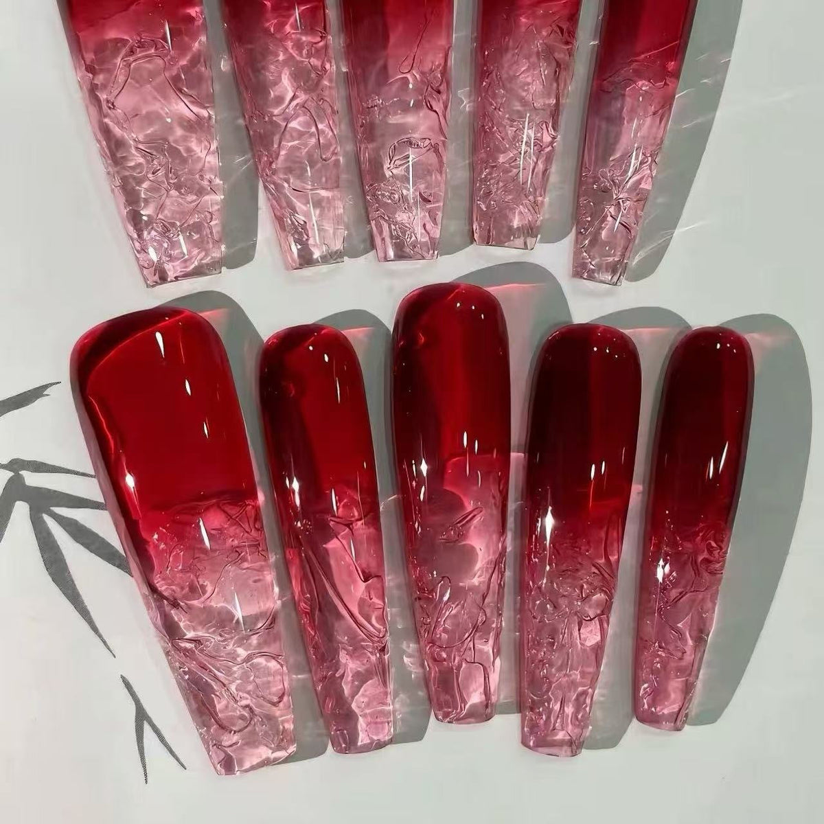 Artistic 3D Gel Nail Art Extensions — product view 3