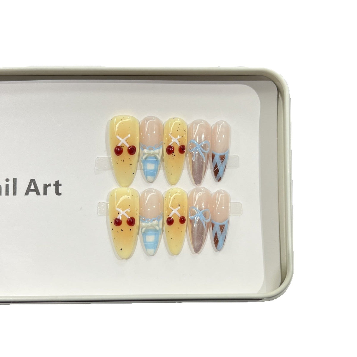 Creative Themed Press-On Nail Art Set — product view 5