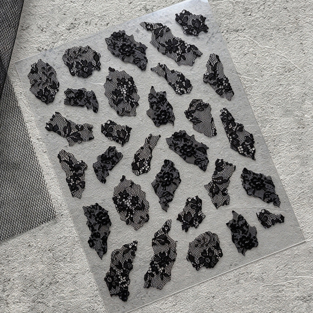 Delicate Lace Nail Art Sticker Set — product view 2