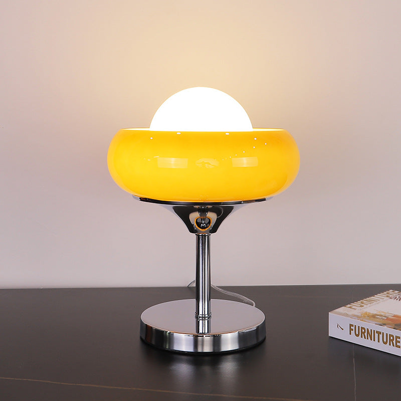 Morandi Modern Stained Glass Tall Floor Lamp — product view 2