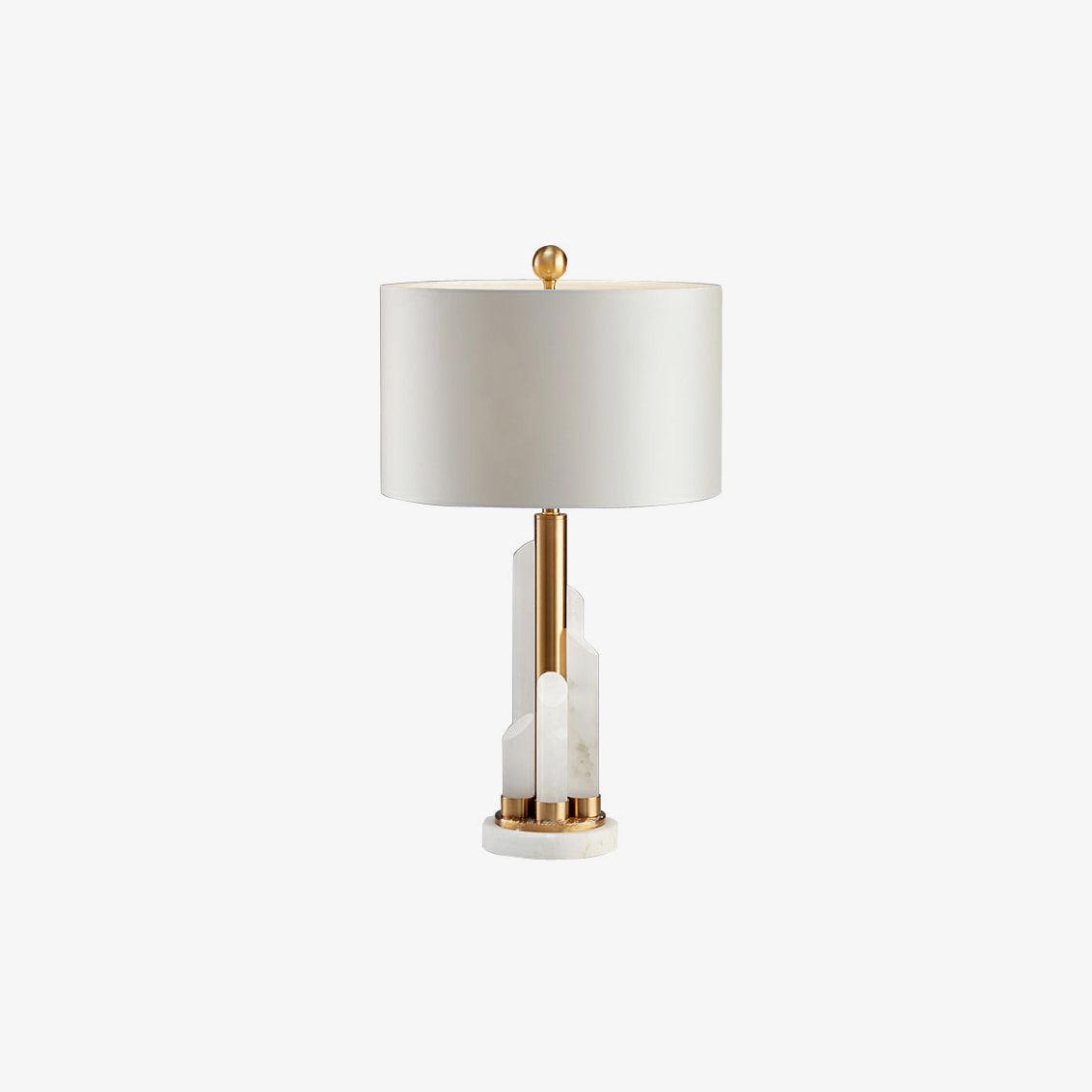 Olvenor Cylindrical Alabaster Table Lamp — product view 5