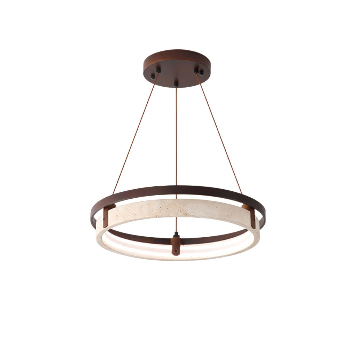 Veraearae Travertine Pendant Light — product view 2
