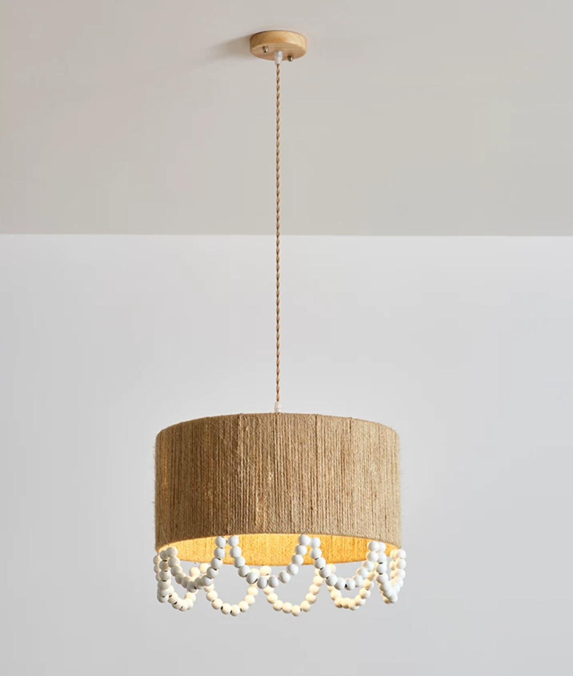 Parasol Hemp Rope Pendant Lamp — product view 7