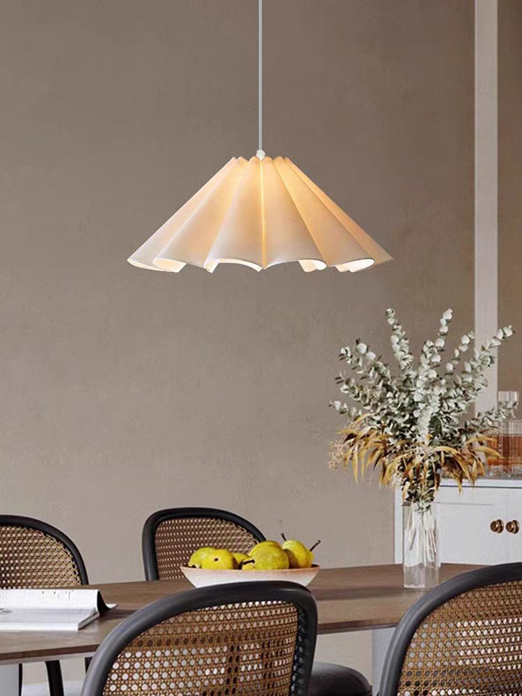 Parasol Pleated Fabric Pendant Light — product view 6