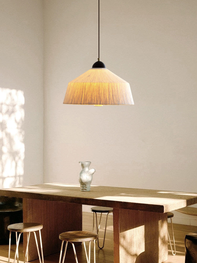 Parchment Rice Paper Pendant Lamp — product view 3