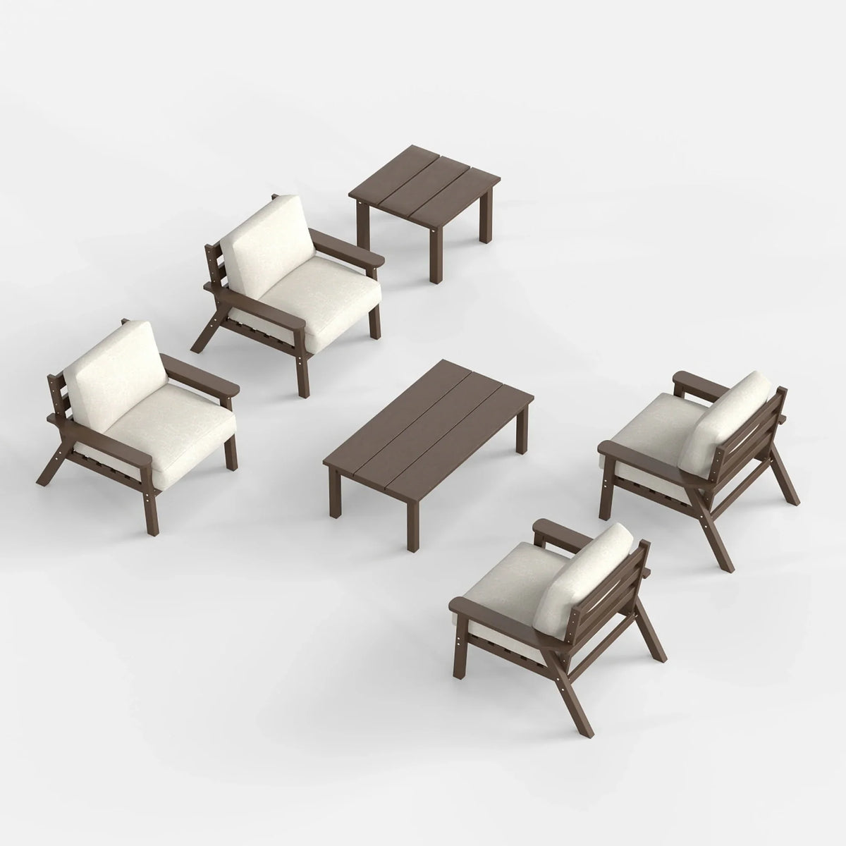 Perli™ HDPE Patio Armchair Set — product view 2