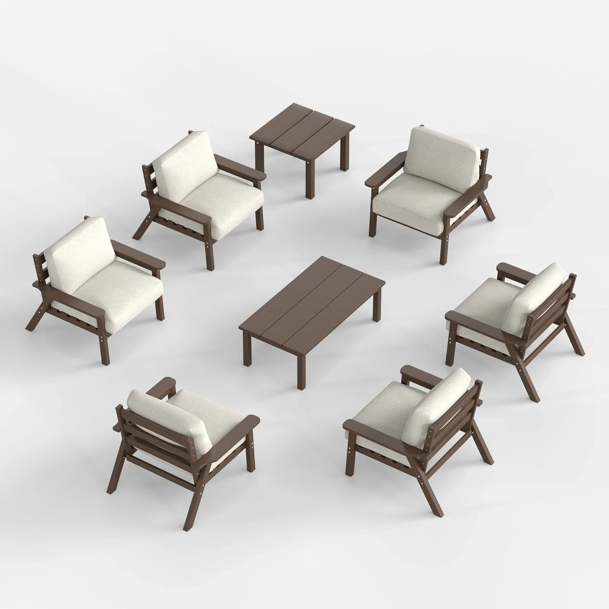 Perli™ HDPE Patio Armchair Set — product view 1