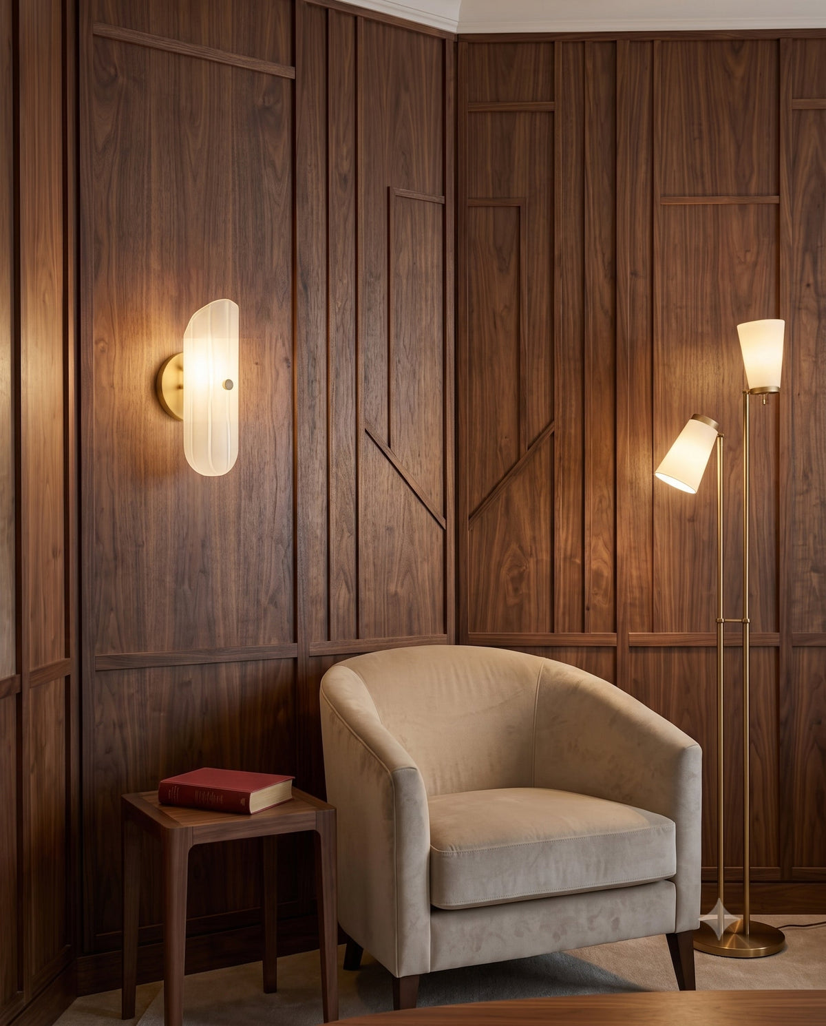 Pittock Fluted Wall Sconce — product view 3