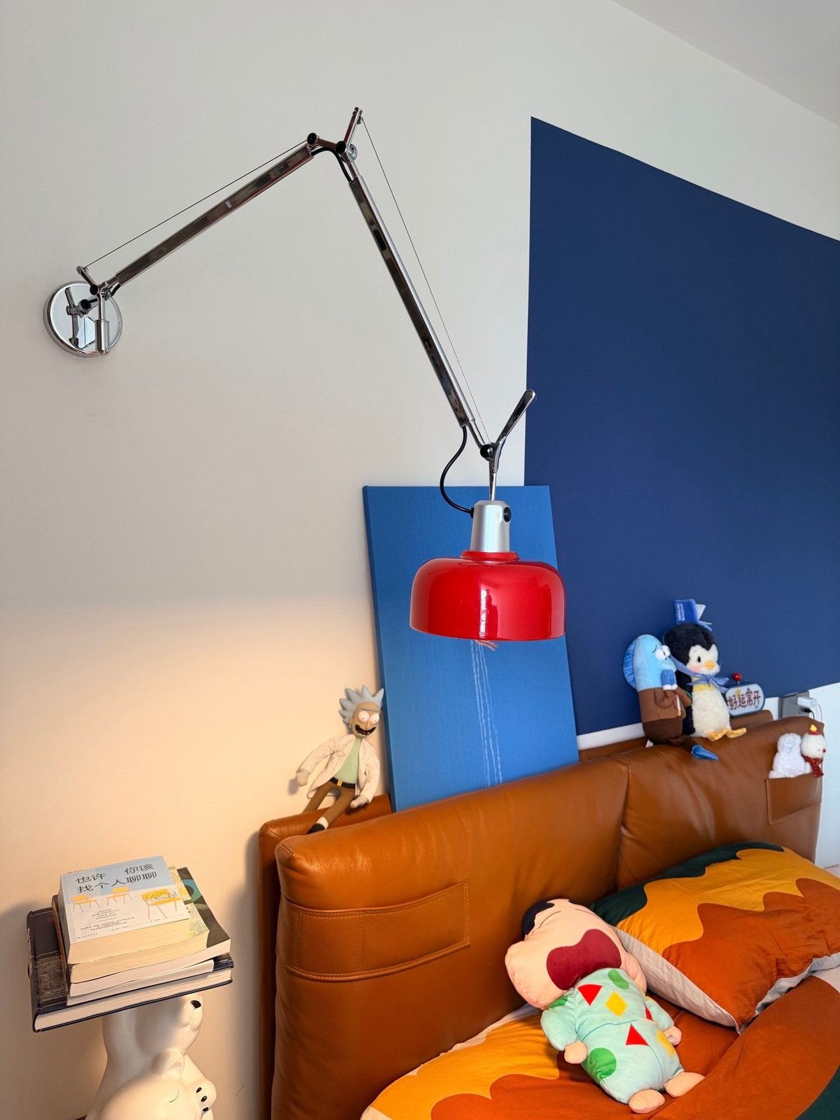 Pivot Hardwired Swing-Arm Wall Lamp — product view 2