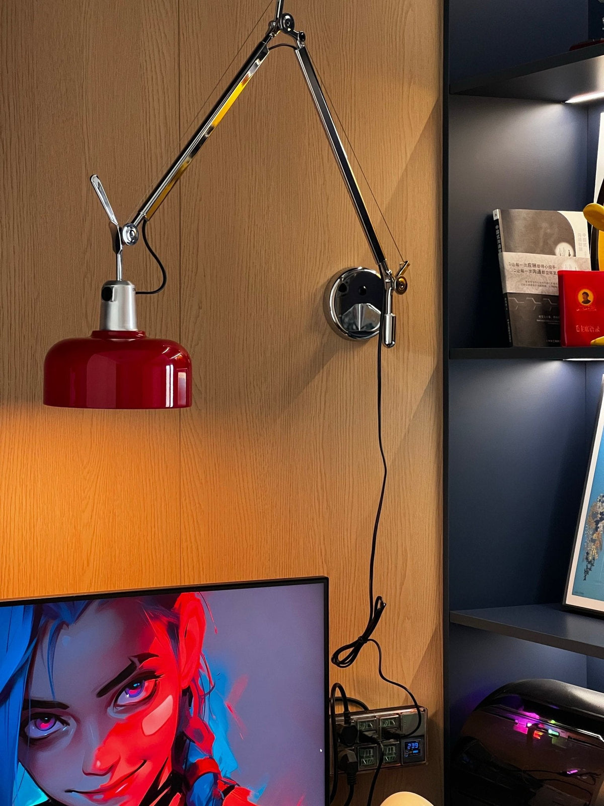 Pivot Swing-Arm Wall Lamp — product view 5
