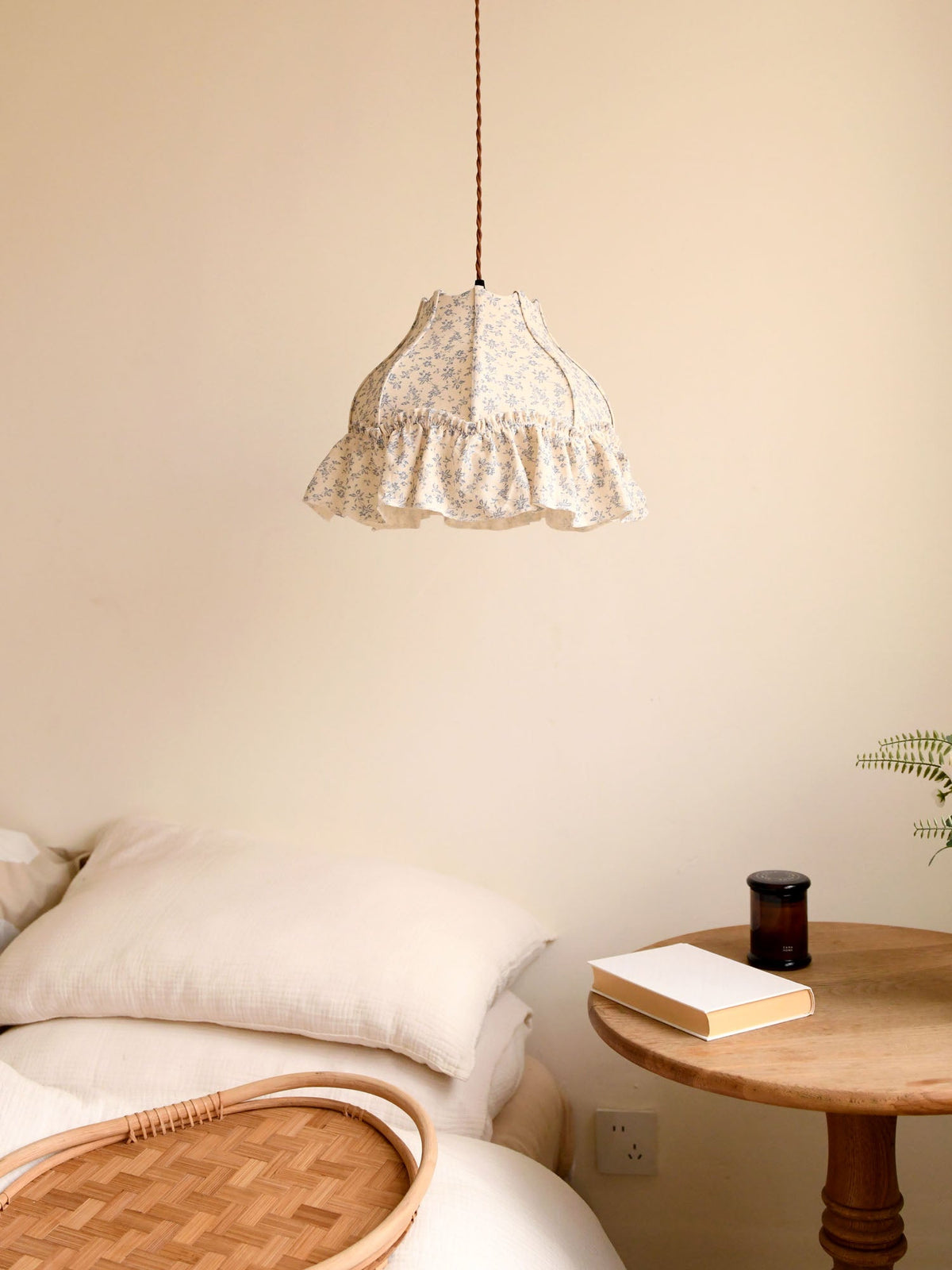 Posy Ruffled Floral Pendant Light — product view 6