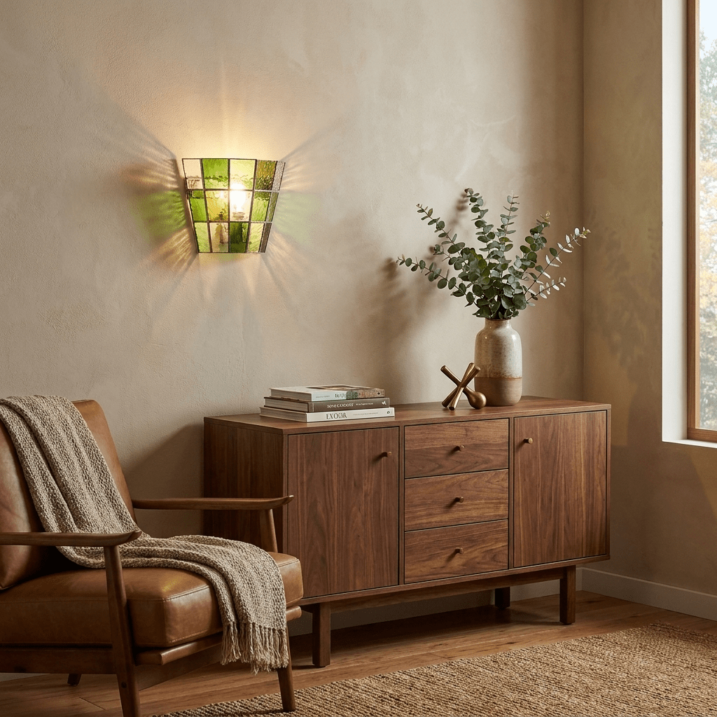 Prisma Faceted Glass Wall Sconce — product view 2