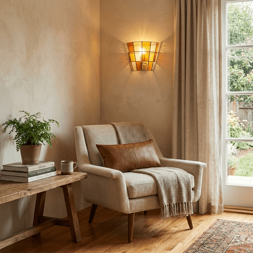 Prisma Faceted Glass Wall Sconce — product view 3
