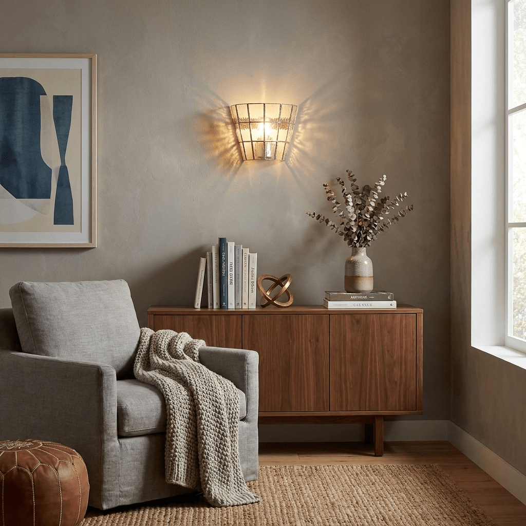 Prisma Faceted Glass Wall Sconce — product view 6