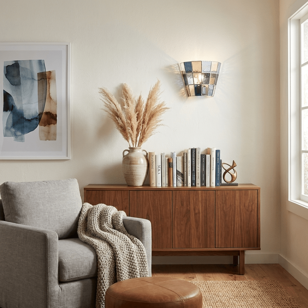 Prisma Faceted Glass Wall Sconce — product view 5