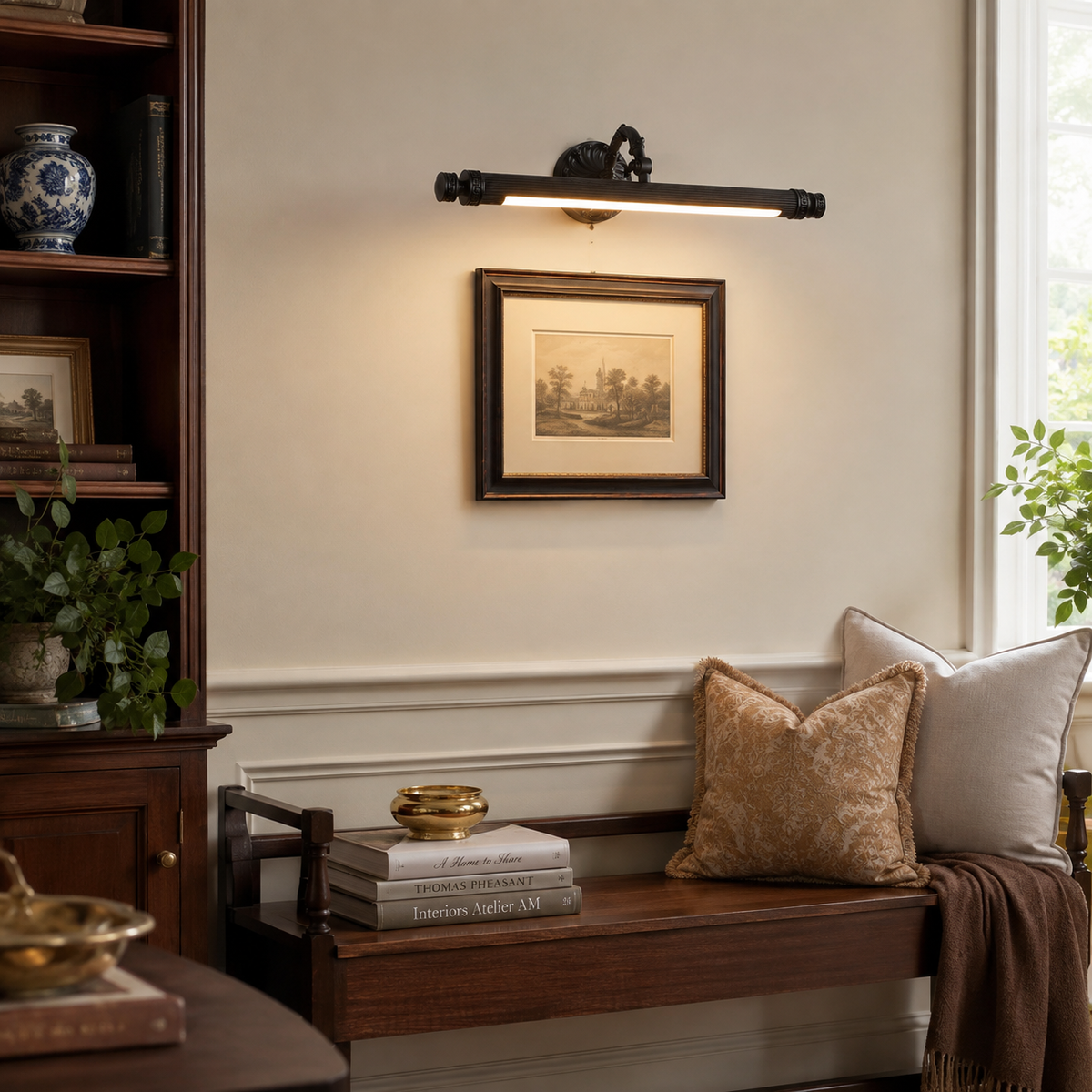 Rococo Brass Wall Sconce — product view 2