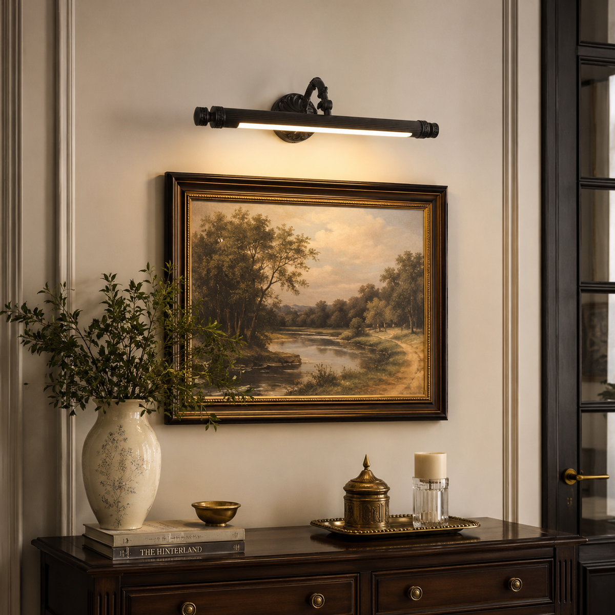 Rococo Brass Wall Sconce — product view 6