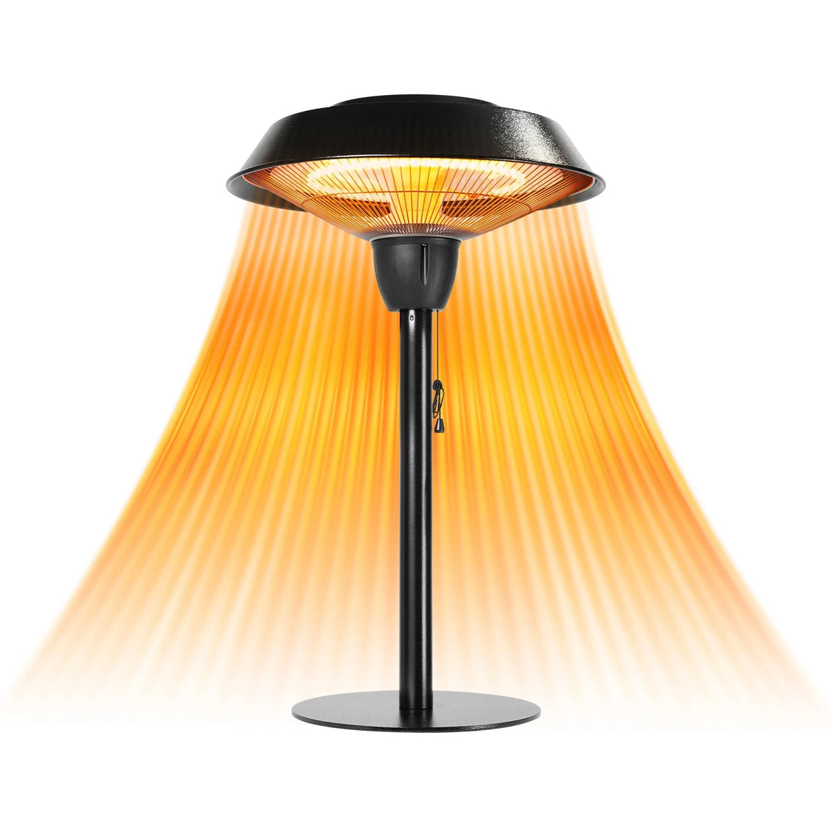 Outdoor Heater, Electric Tabletop Heaters Tip-Over Protection, IP44 Waterproof, 1500W Infrared Patio Heater — product view 1
