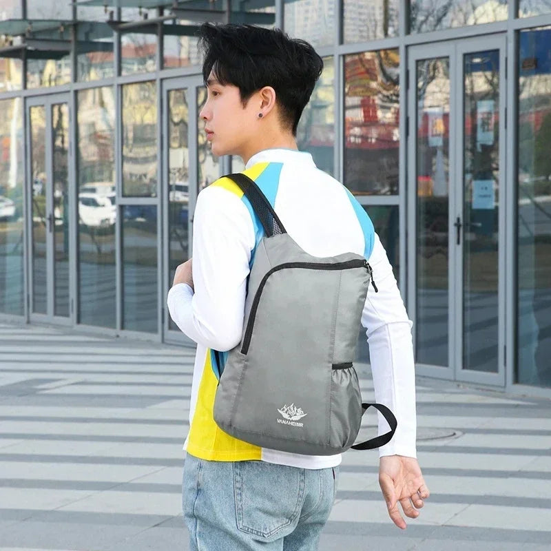 LoungeYard | FoldAway PackLite | Foldable Day Backpack | 20L Volume | Water Repellent & Compact — product view 4