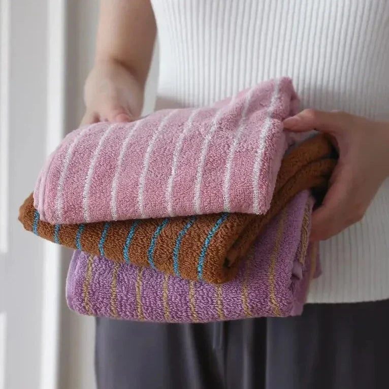 Retro Stripe Towel (Skinny) | LoungeYard — product view 4