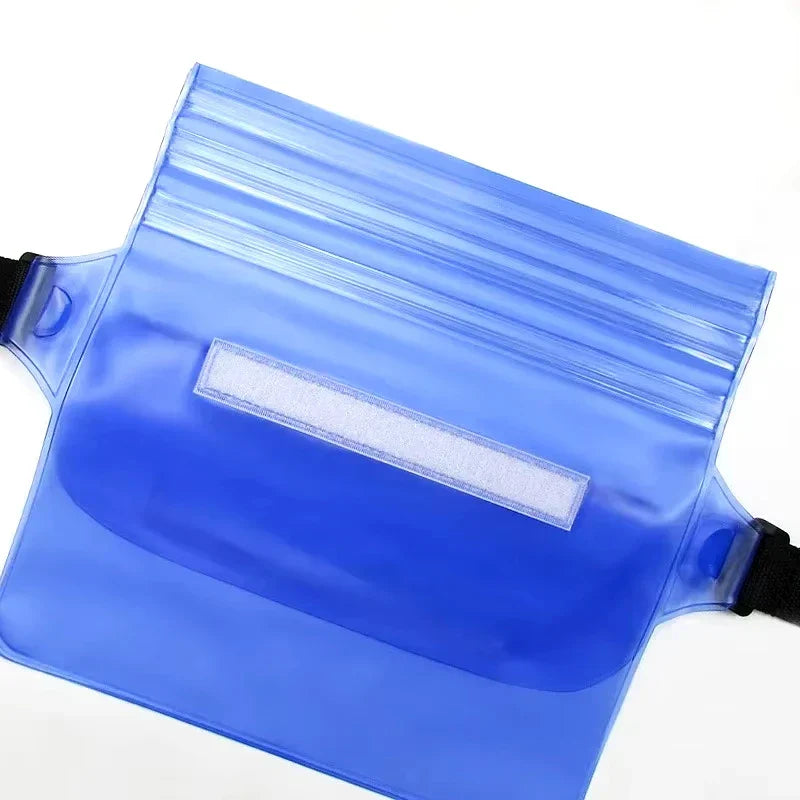 LoungeYard | Waterproof Hip Bag AquaSafeX | 3-fold Sealing | Transparent Dry Bag for Smartphone & Valuables | Adjustable Strap — product view 3