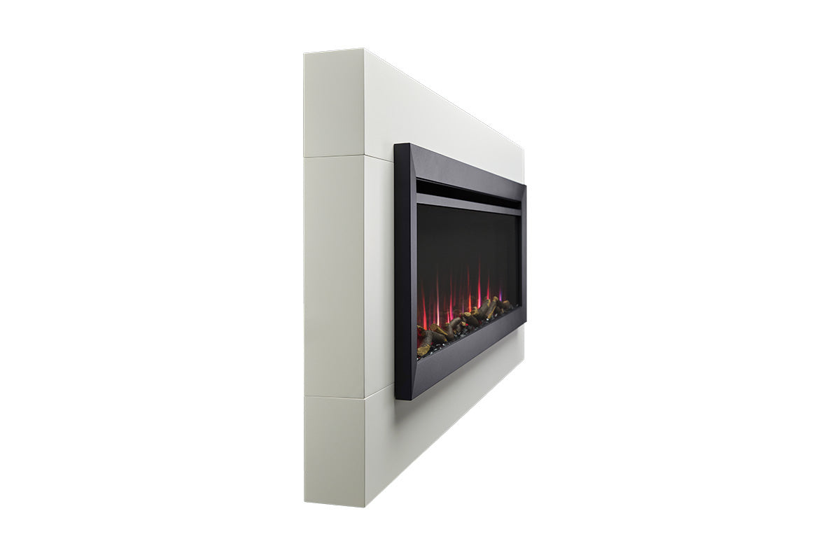 Simplifire Crestline Wall Mount Mantel Kit for Allusion Slim Fireplace (WMK-WH-ALLS50/60) — product view 7
