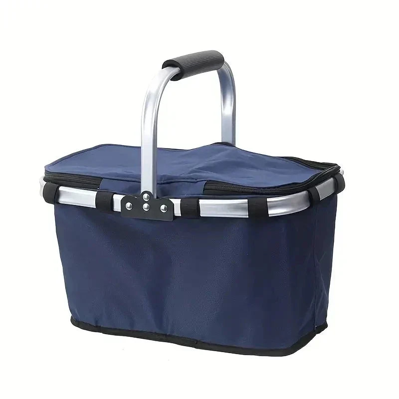 LoungeYard | FrostoGo Insulated Basket | Foldable & Lightweight | Keeps Hot & Cold | For Picnic & Travel — product view 7
