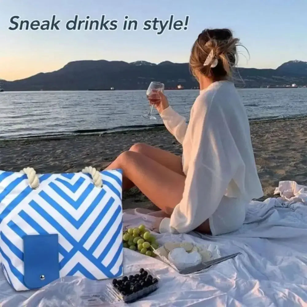 LoungeYard | Travel Insulated Wine Dispenser Bag — product view 4