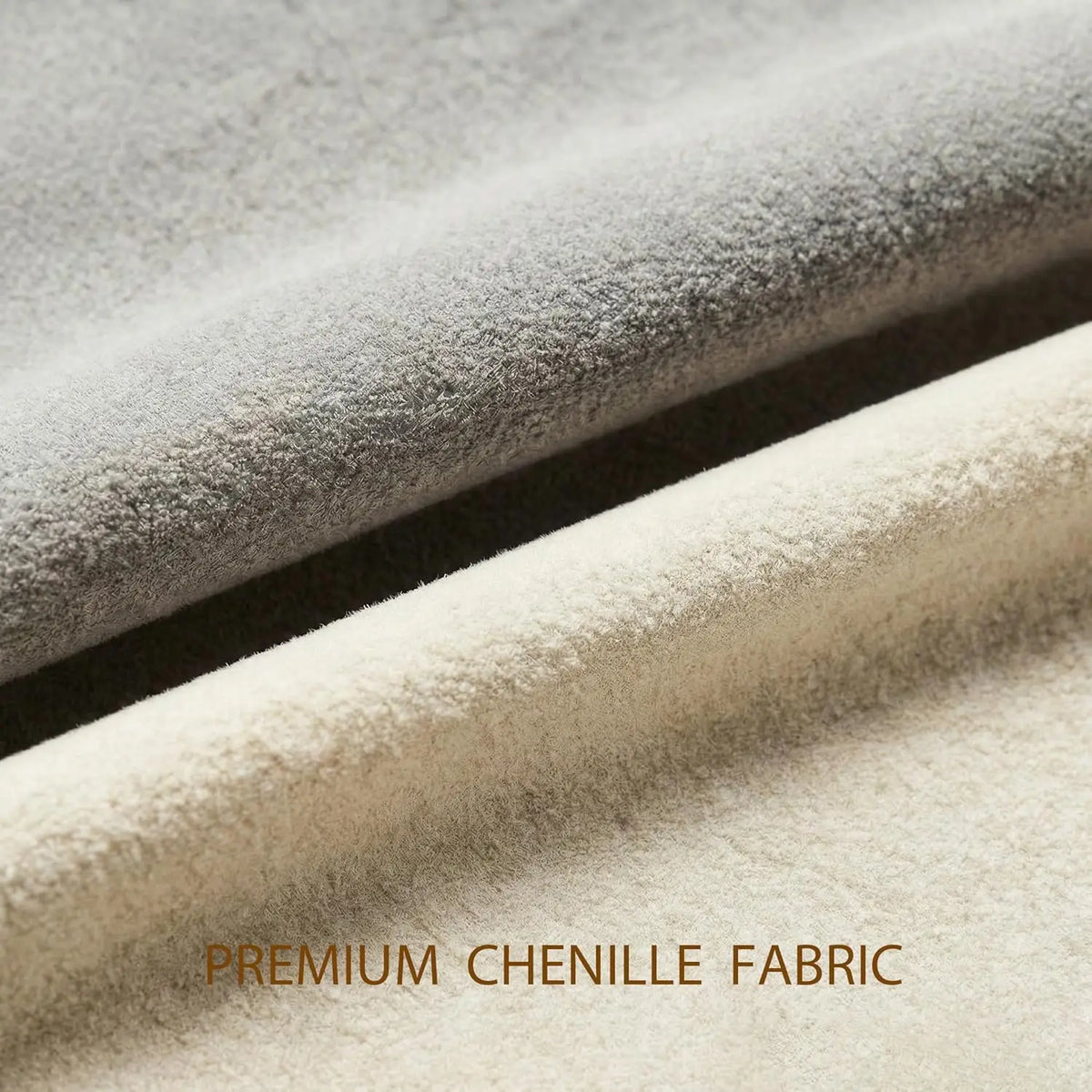 Cloud Sofa | 120" Curved Boneless Chenille Sectional — product view 6