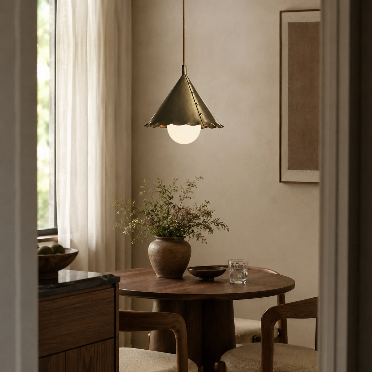 Sellwood Brass Pendant Lamp — product view 6
