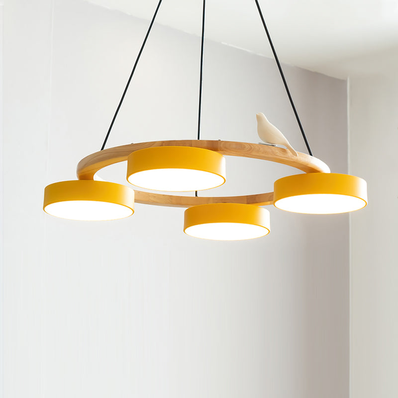 Cliff Chandelier Bird Round — product view 5