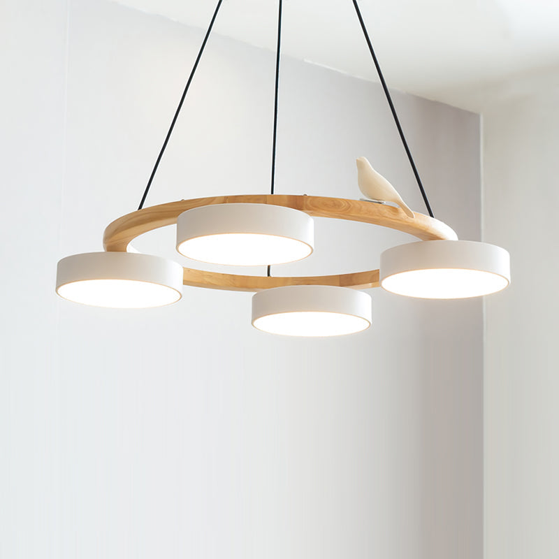 Cliff Chandelier Bird Round — product view 1