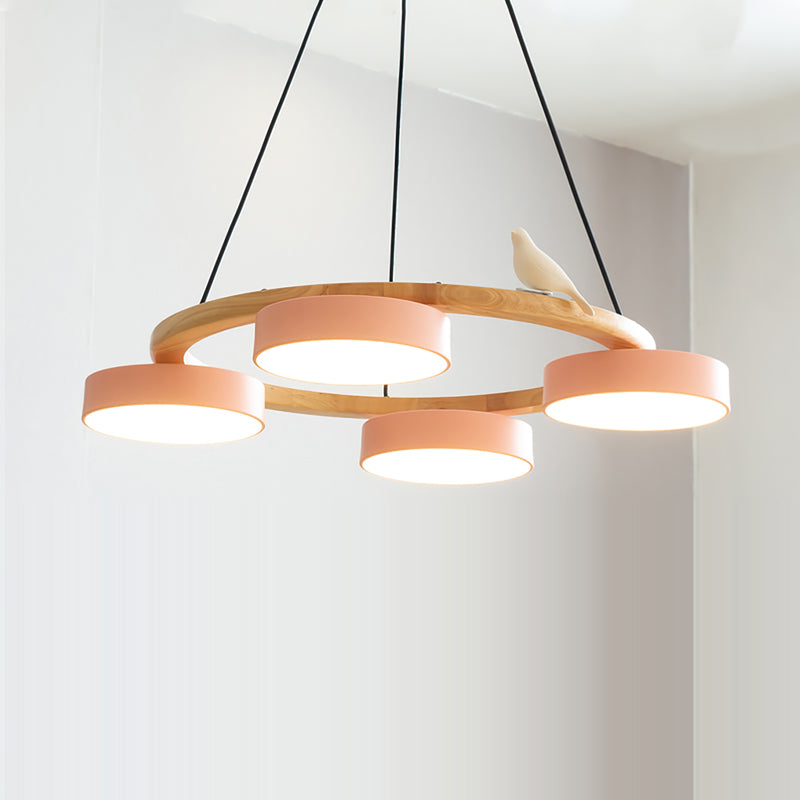 Cliff Chandelier Bird Round — product view 2