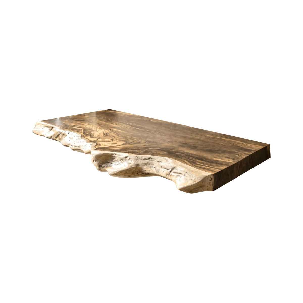Solara Live Edge Solid Wood Floating Bathroom Vanity — product view 7