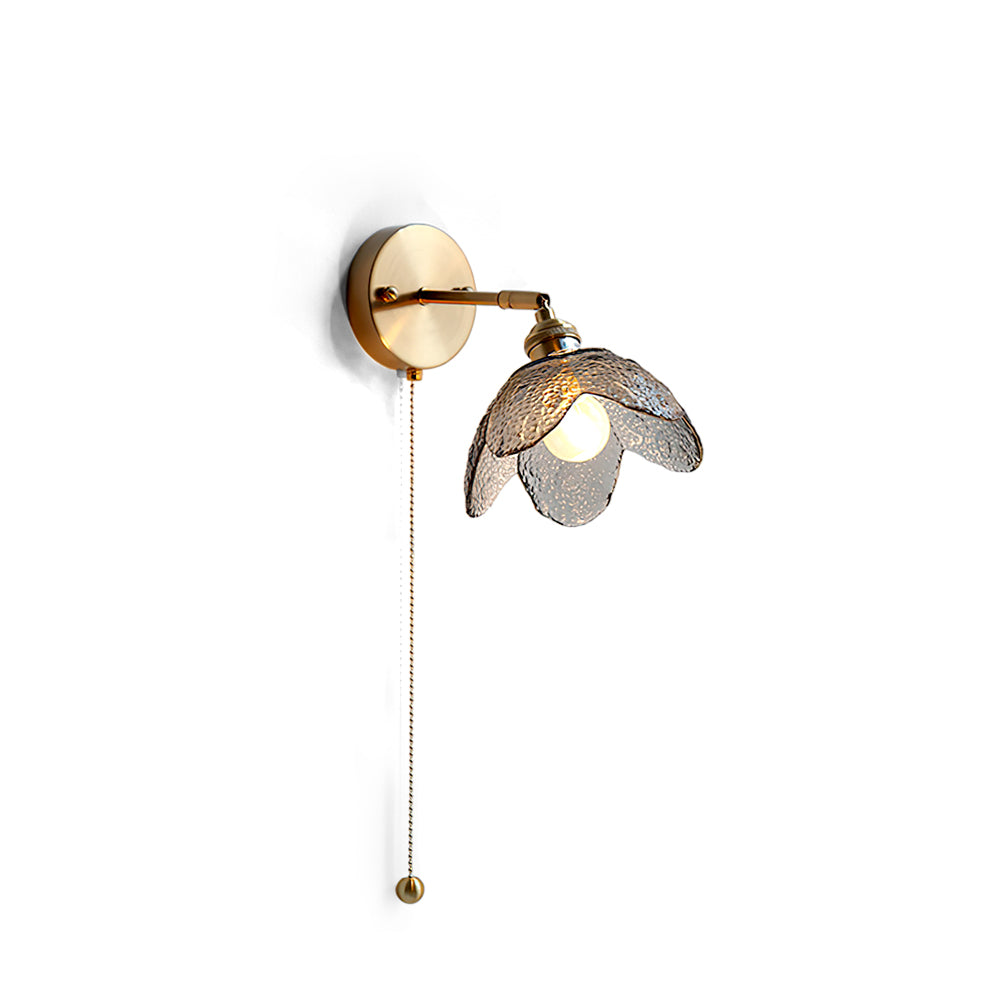 Solene Glass Wall Sconce — product view 1