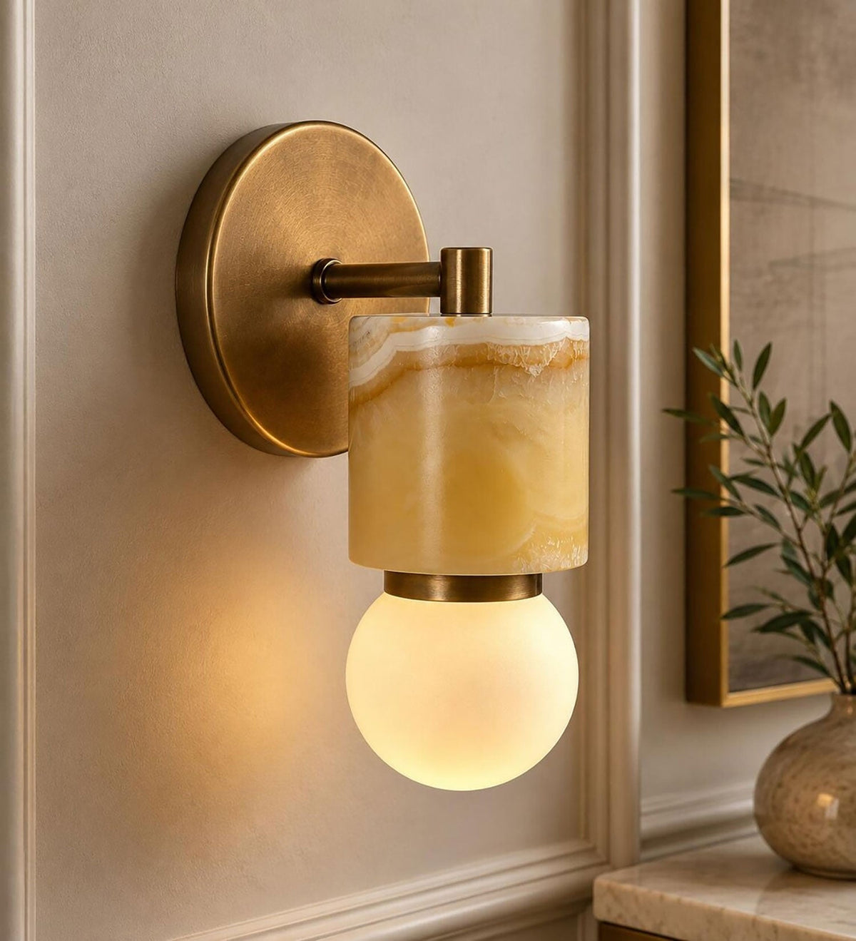 Solenne Jade Wall Sconce — product view 7