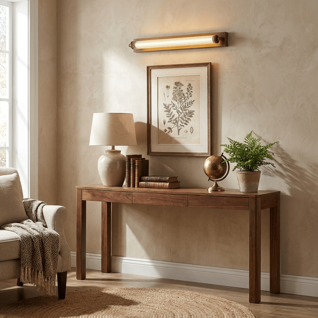 Solenne Tube Brass Wall Light — product view 4