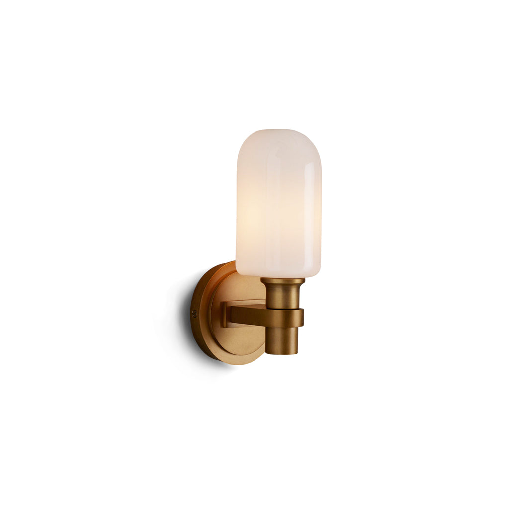 Solus Capsule Glass Wall Sconce — product view 1