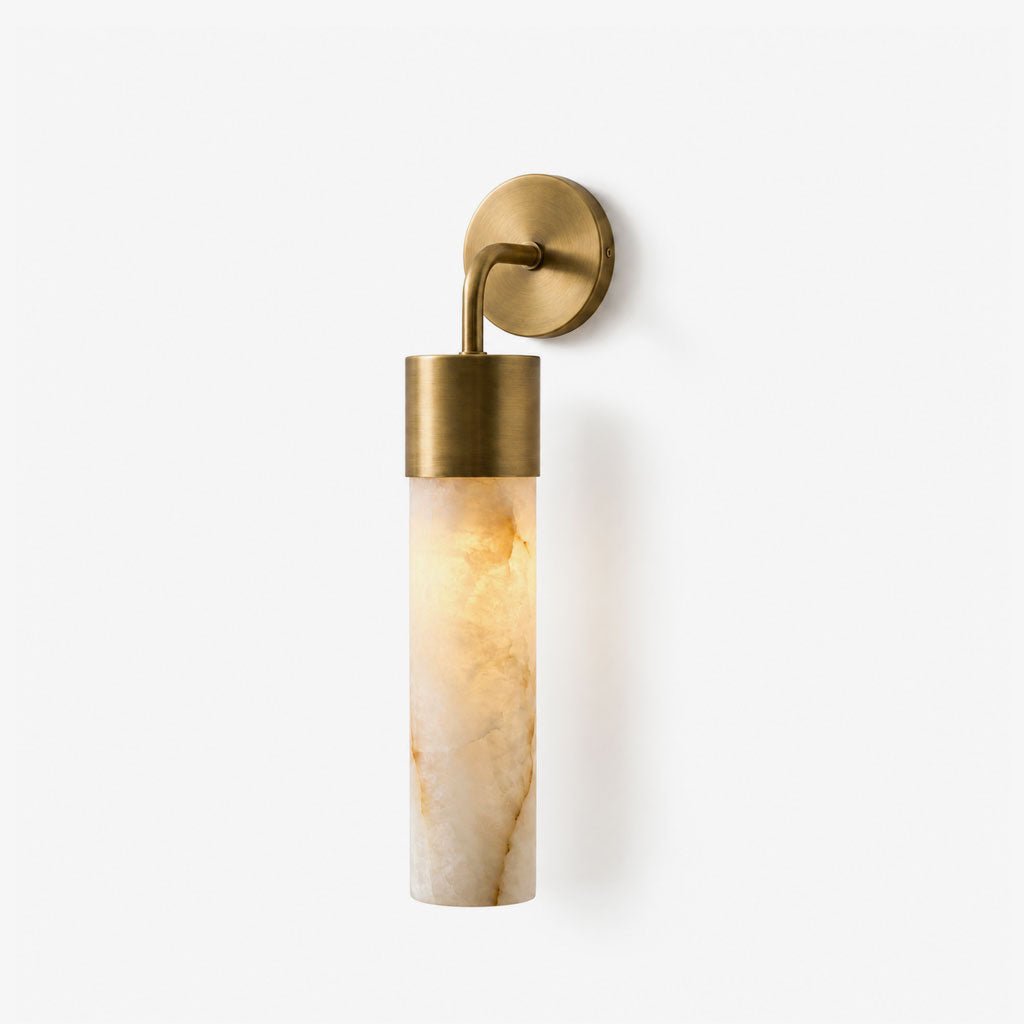 Sorelle Alabaster Tube Wall Sconce — product view 1
