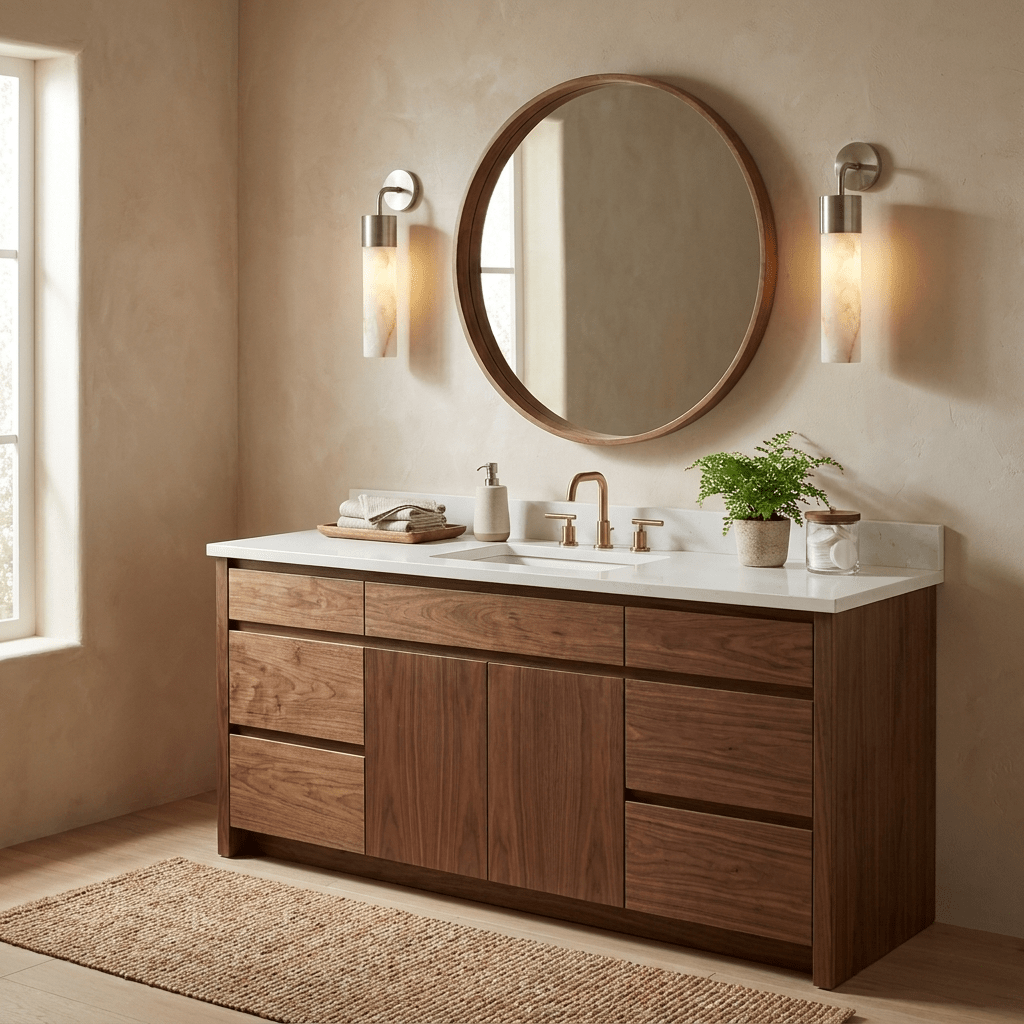Sorelle Alabaster Tube Wall Sconce — product view 3
