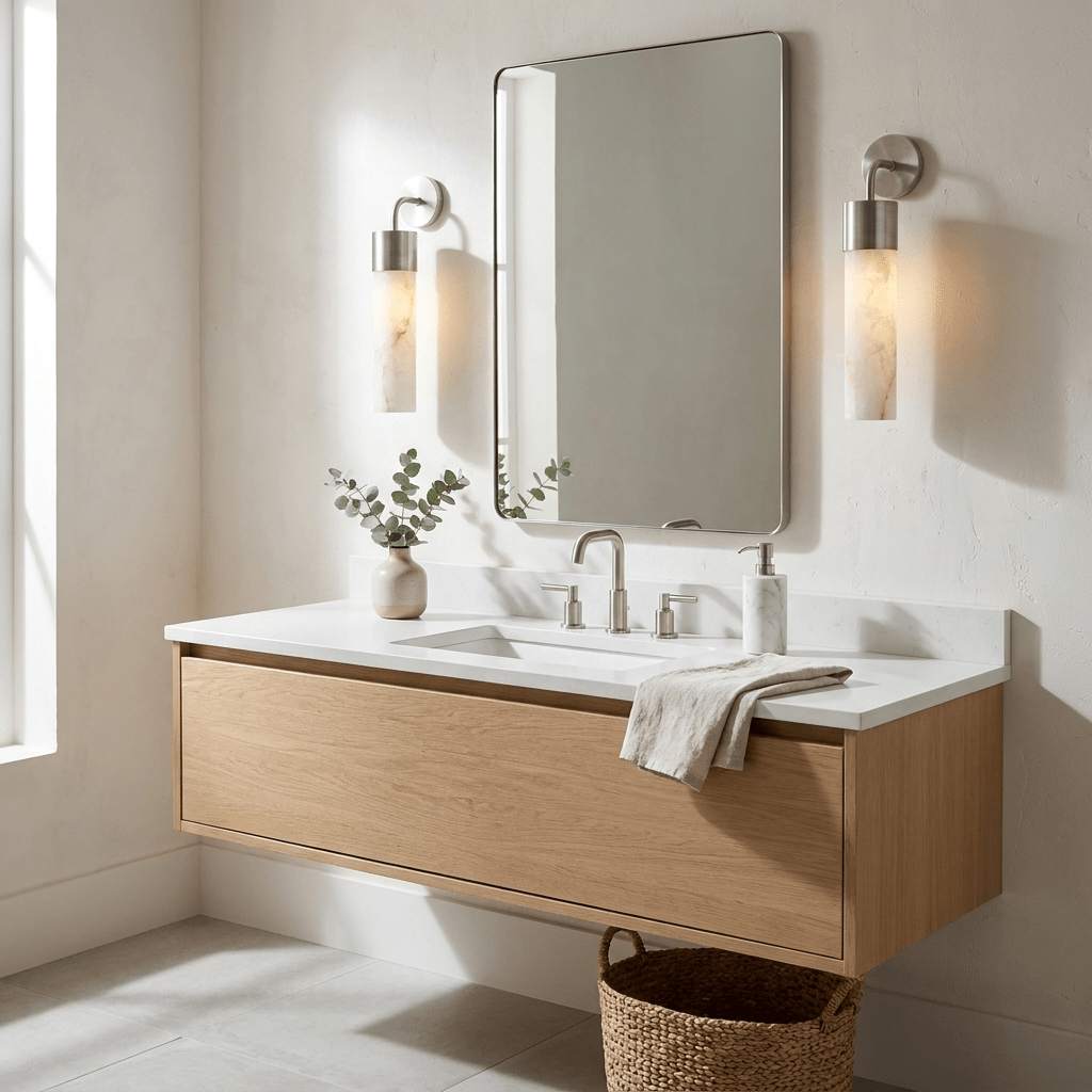 Sorelle Alabaster Tube Wall Sconce — product view 4