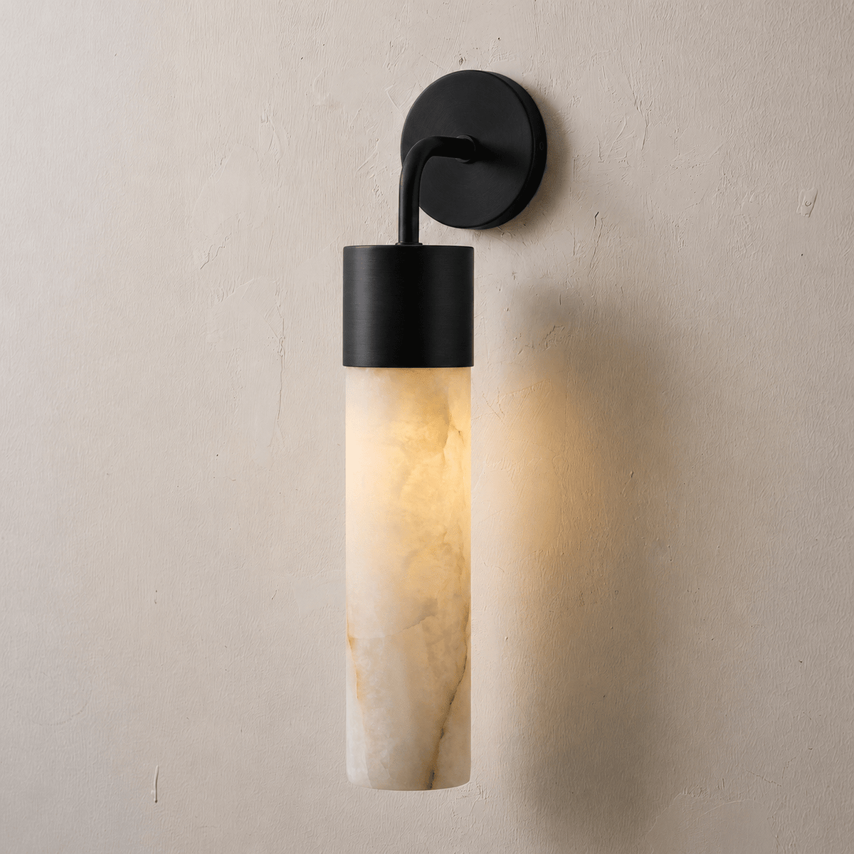 Sorelle Alabaster Tube Wall Sconce — product view 7