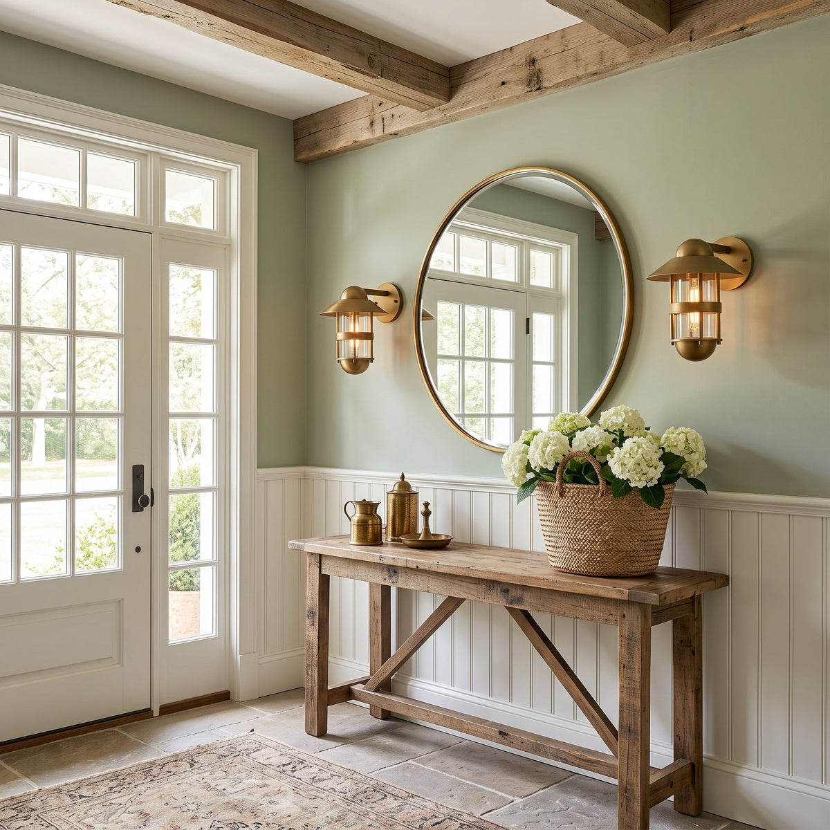 Southport Brass Wall Sconce — product view 6