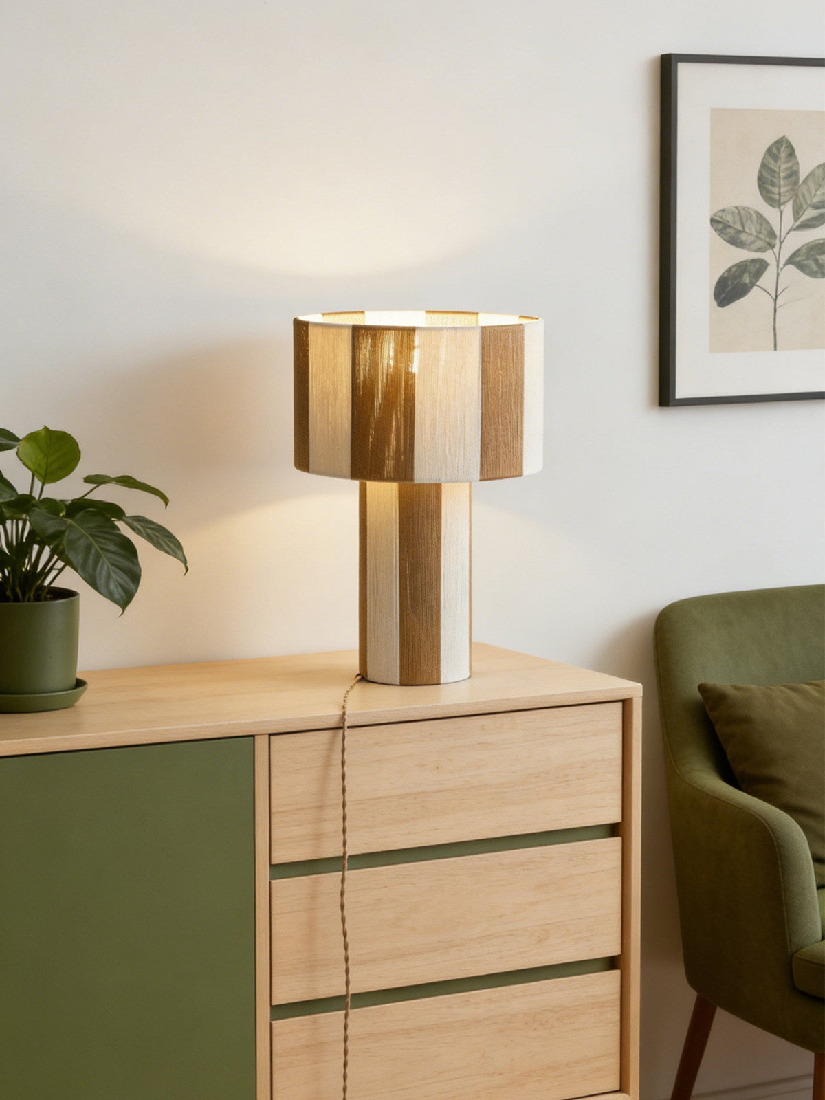 Spool Cotton Thread Table Lamp — product view 5