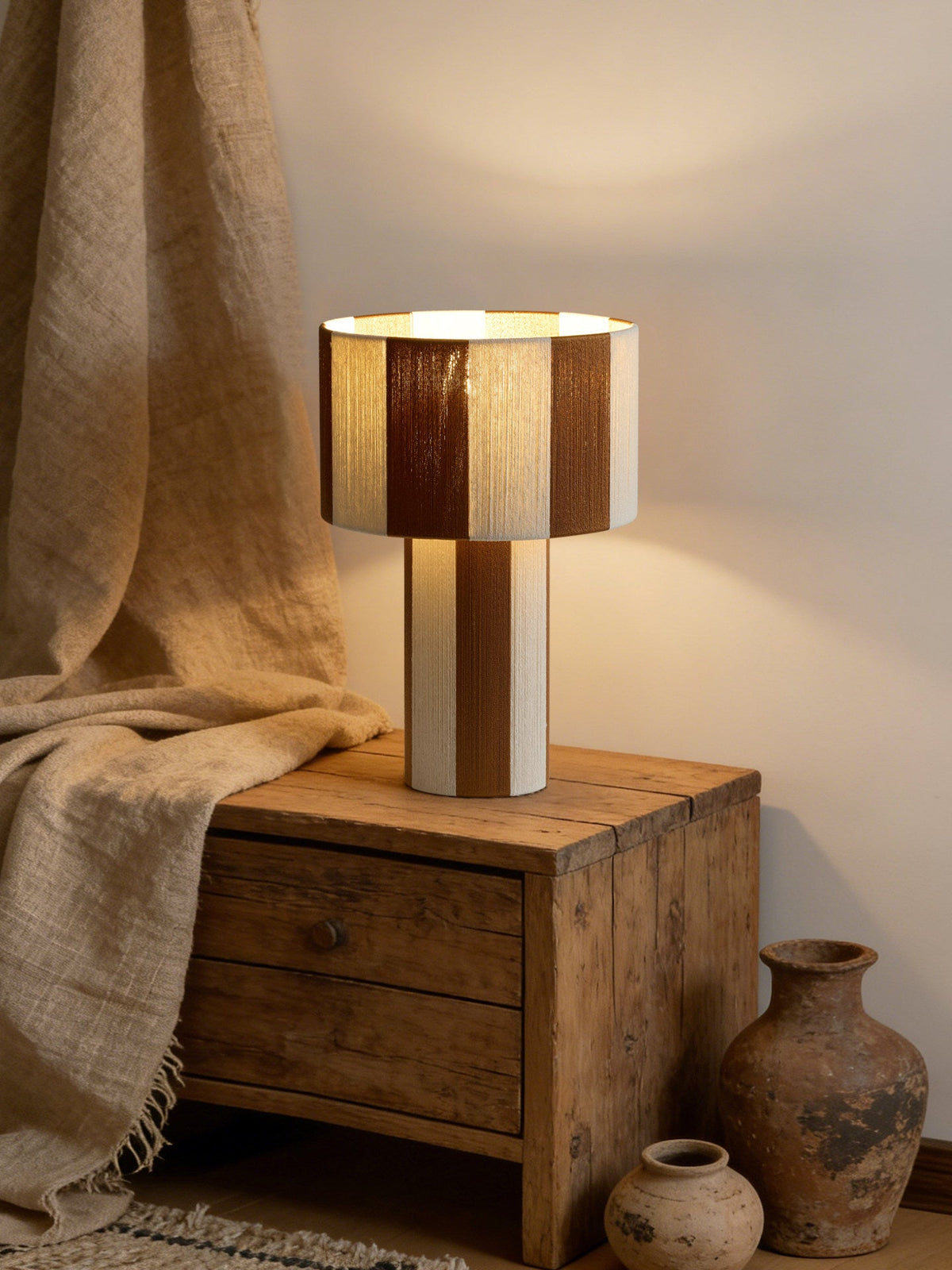 Spool Cotton Thread Table Lamp — product view 3