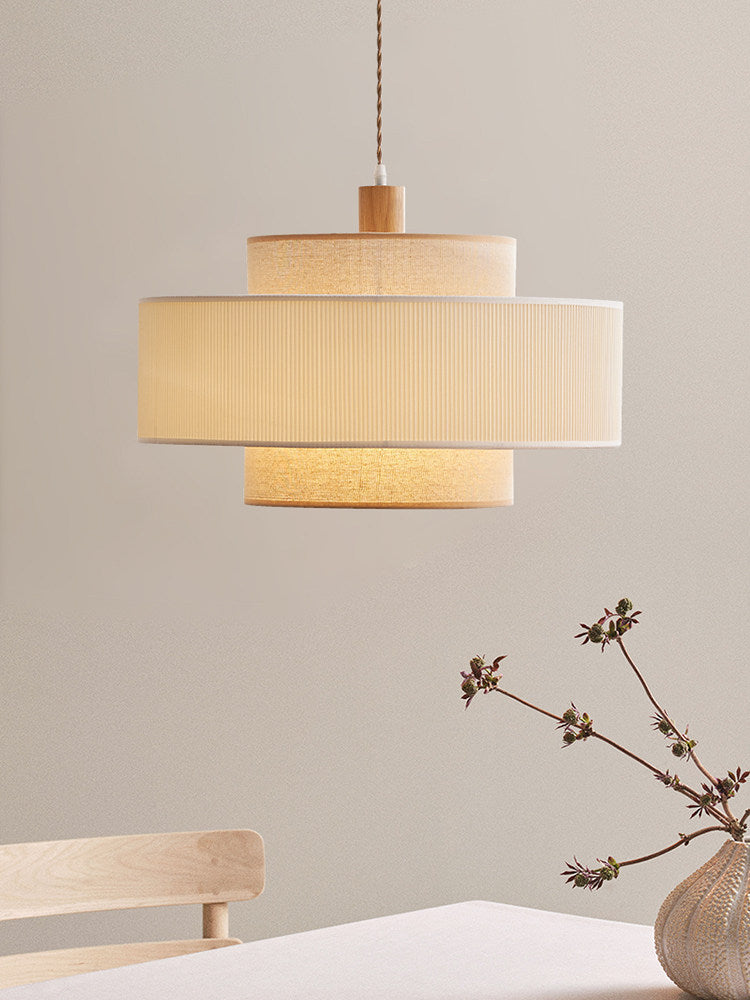 Spool Fabric Pendant Lamp — product view 7
