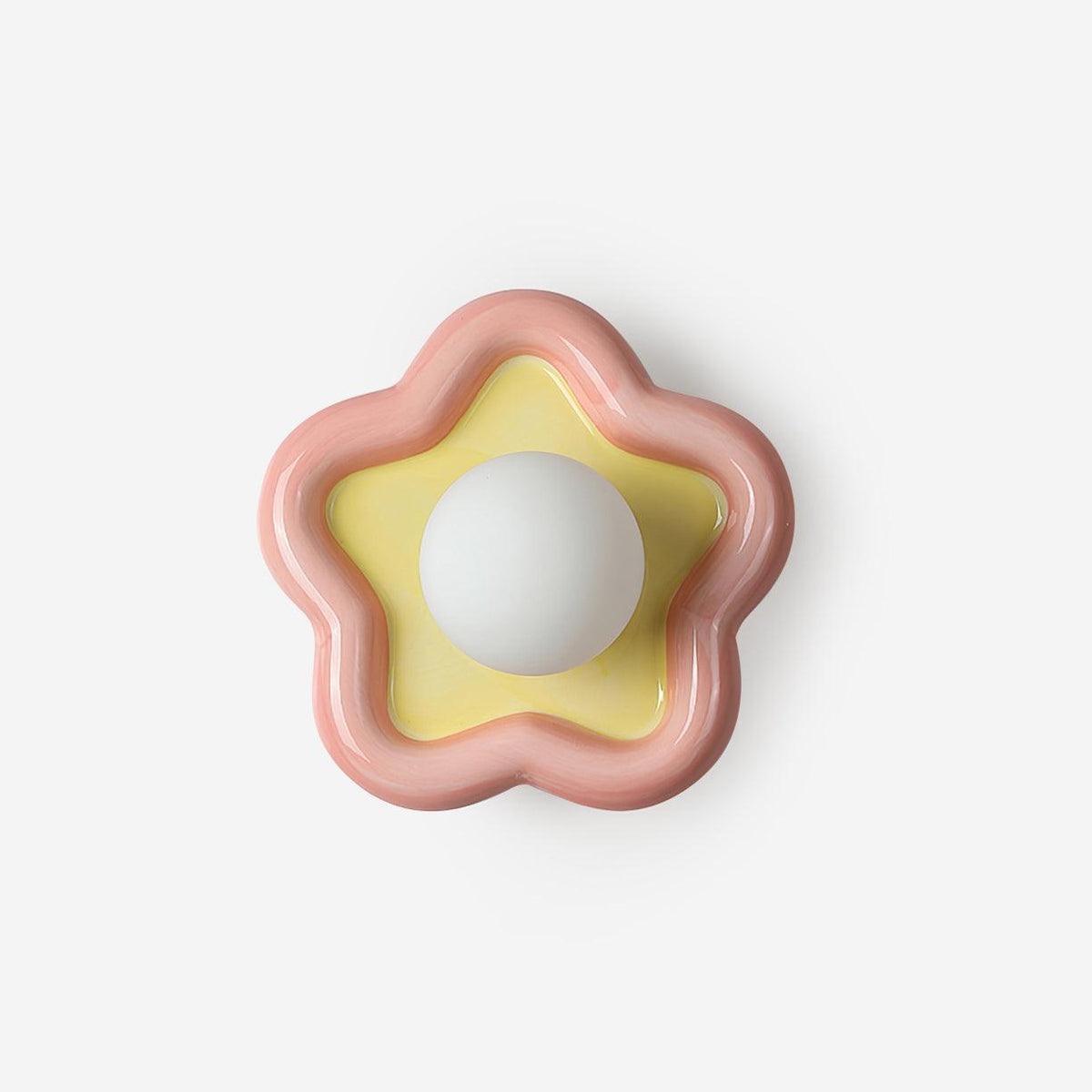 Petani Pink & Yellow Floral Wall Light — product view 5