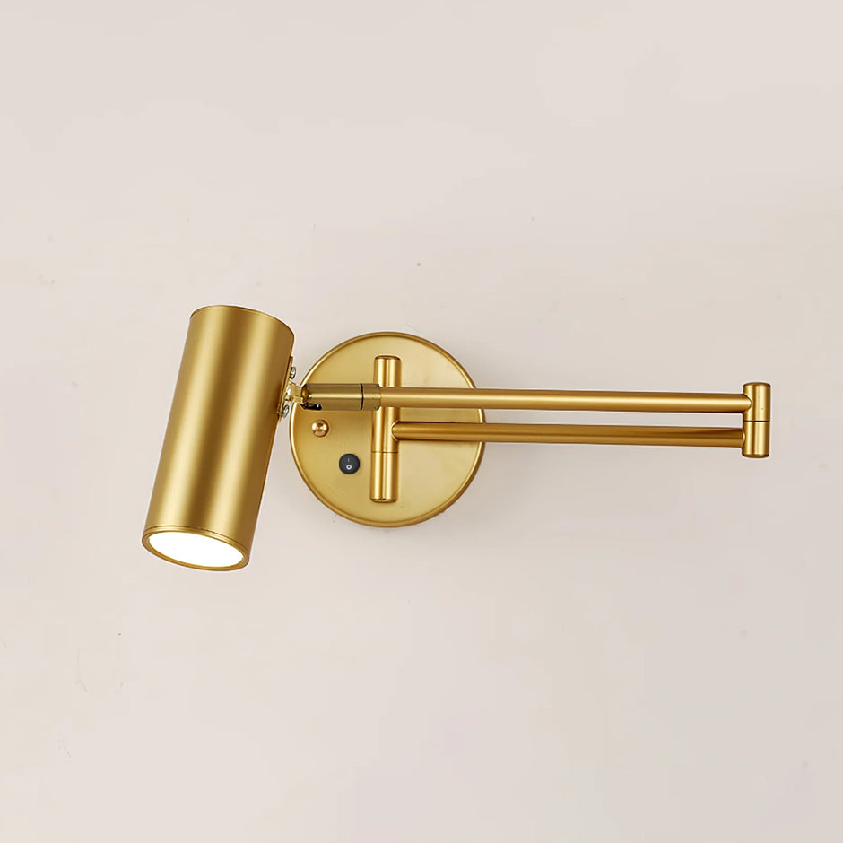 Axel Adjustable Swing Arm Wall Lamp – Stylish, Flexible Lighting for Any Space — product view 5
