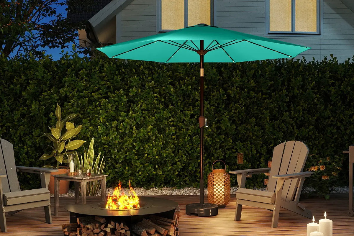 Patio Umbrella with Lights — product view 4