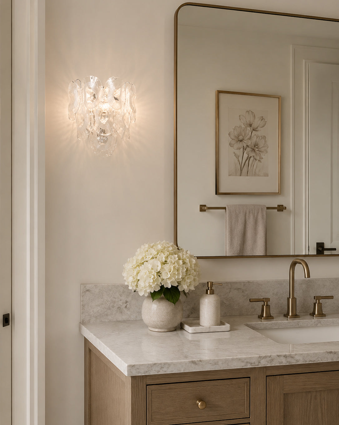 Torcello Glass Wall Sconce — product view 4